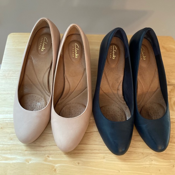 clarks heavenly heart dress pump